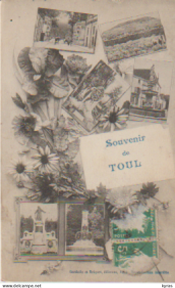 Rare Multi-vues. Souvenir De (54)TOUL - Toul