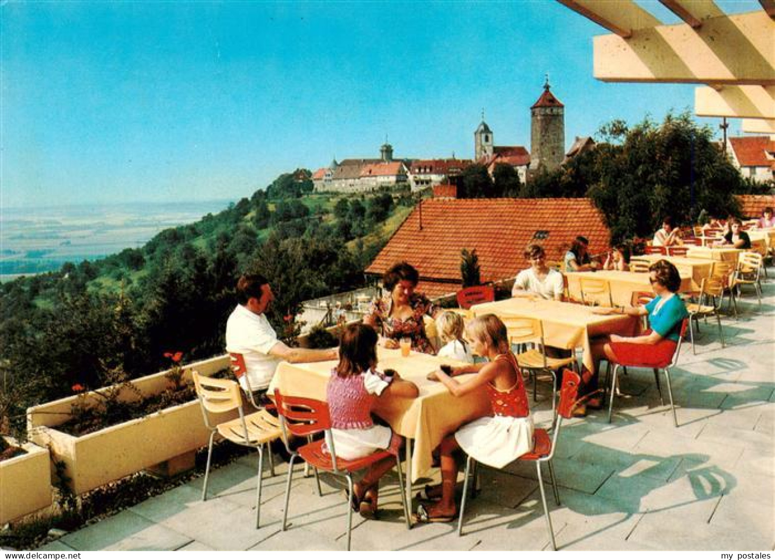 73926951 Waldenburg_Wuerttemberg Hotel Restaurant Cafe Stadt Waldenburg Terrasse - Sonstige & Ohne Zuordnung