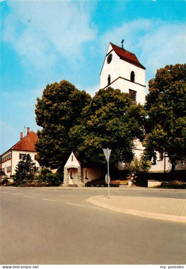 73926949 Riedboehringen Pfarrkirche St Genesius - Sonstige & Ohne Zuordnung