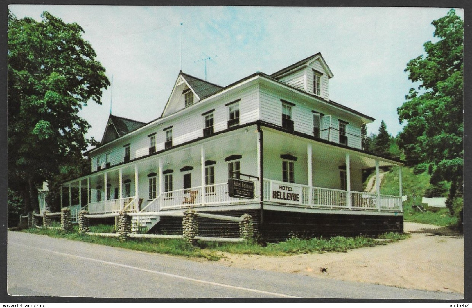 St Joseph De La Rive - Charlevoix - Québec - Hôtel Motel Beauséjour - Roméo Rosa Prop. -  No: 53336-C - Par Po-Lo - Autres & Non Classés