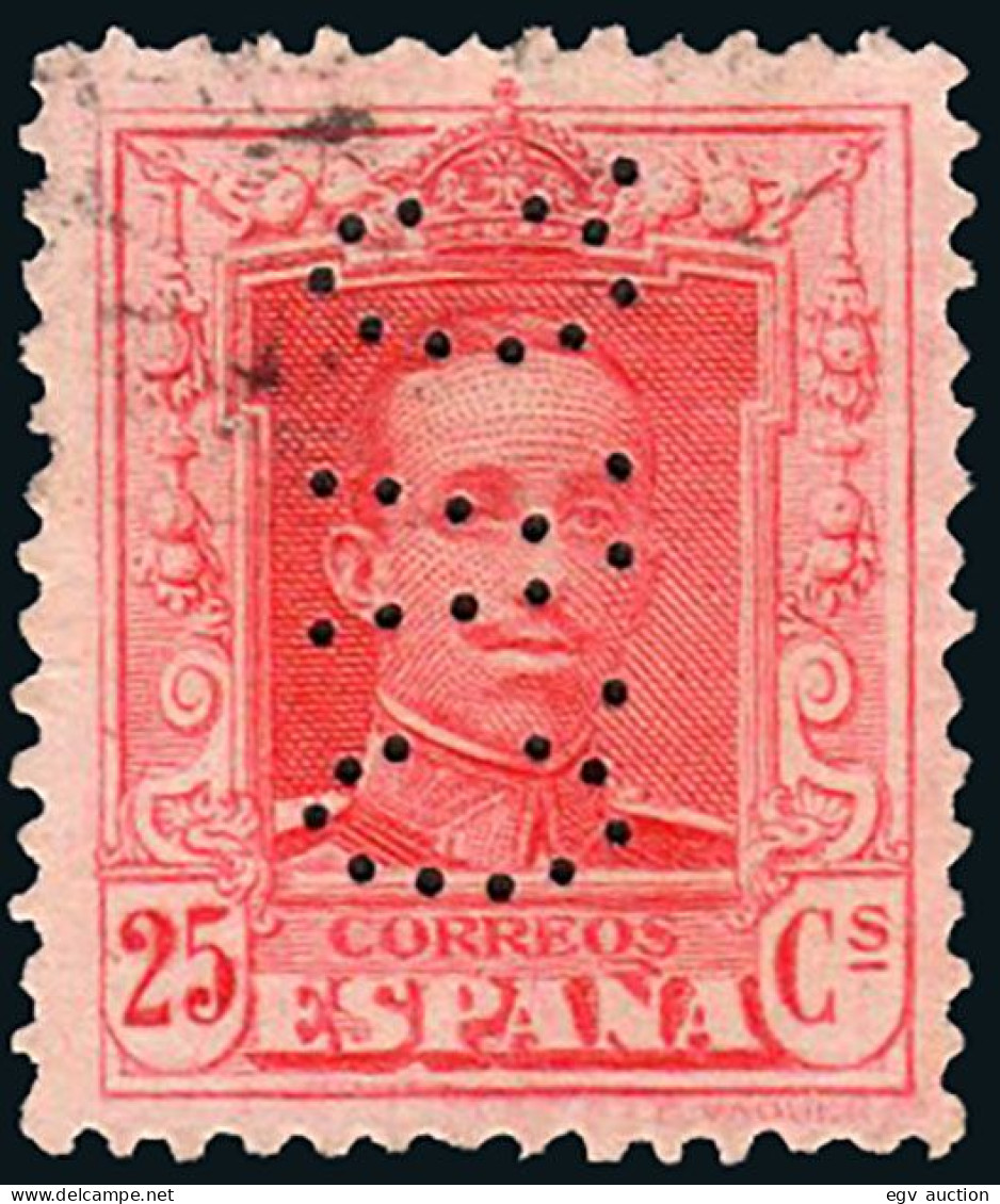 Madrid - Perforado - Edi O 317 - "CVC" - Used Stamps