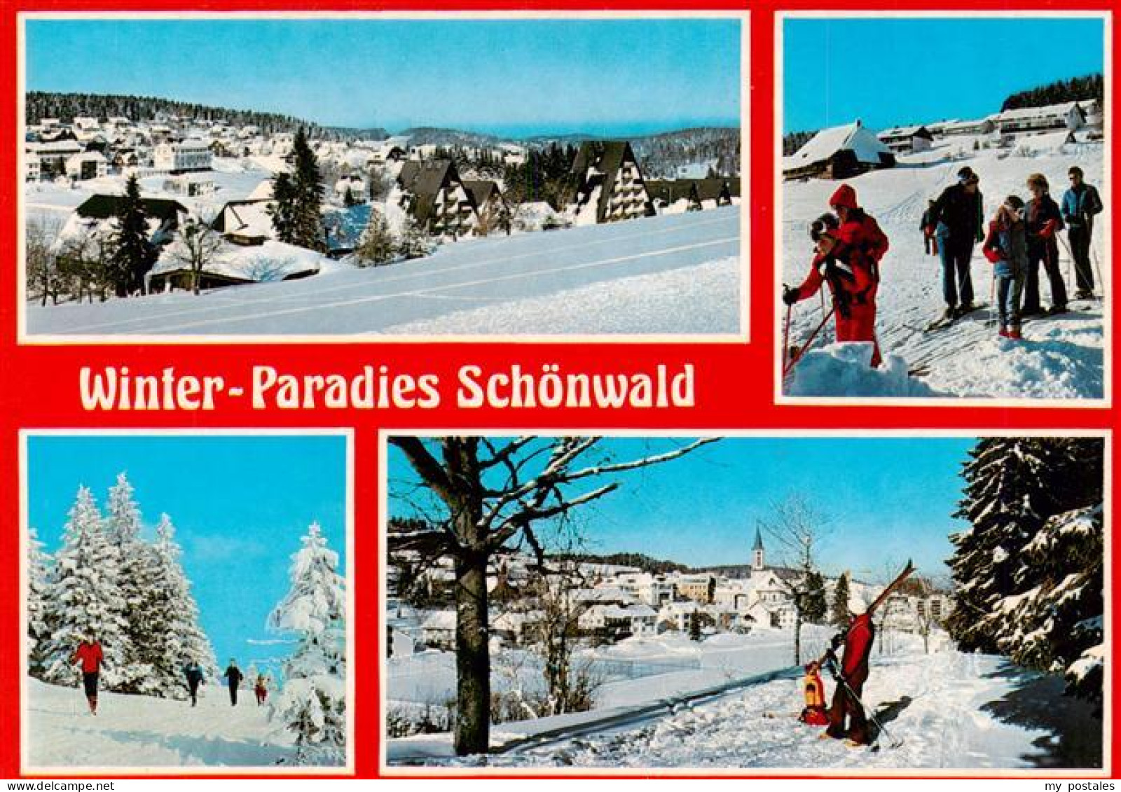 73926932 Schoenwald_Schwarzwald Winterpanorama Langlauf - Sonstige & Ohne Zuordnung