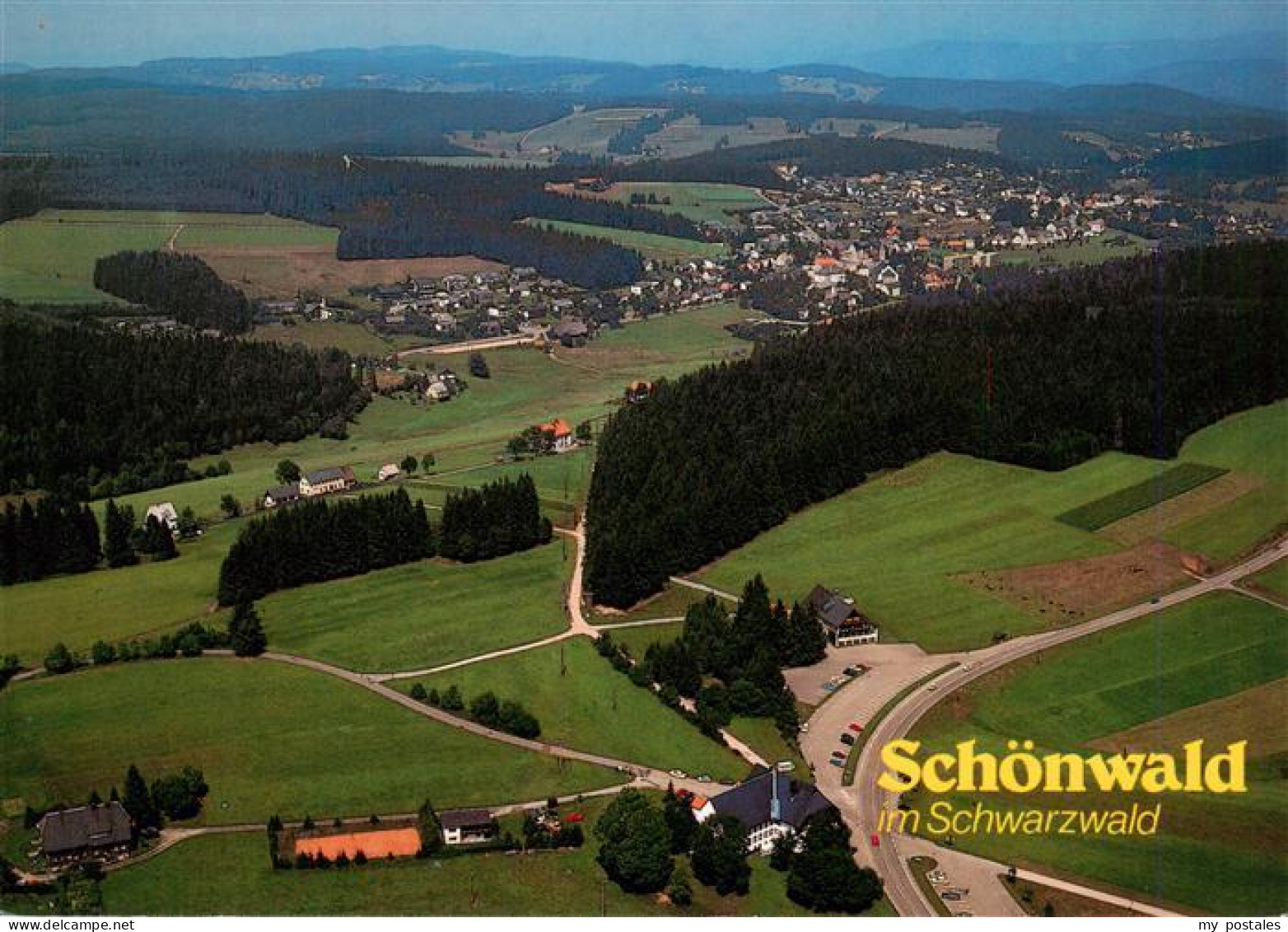 73926928 Schoenwald_Schwarzwald Fliegeraufnahme - Sonstige & Ohne Zuordnung