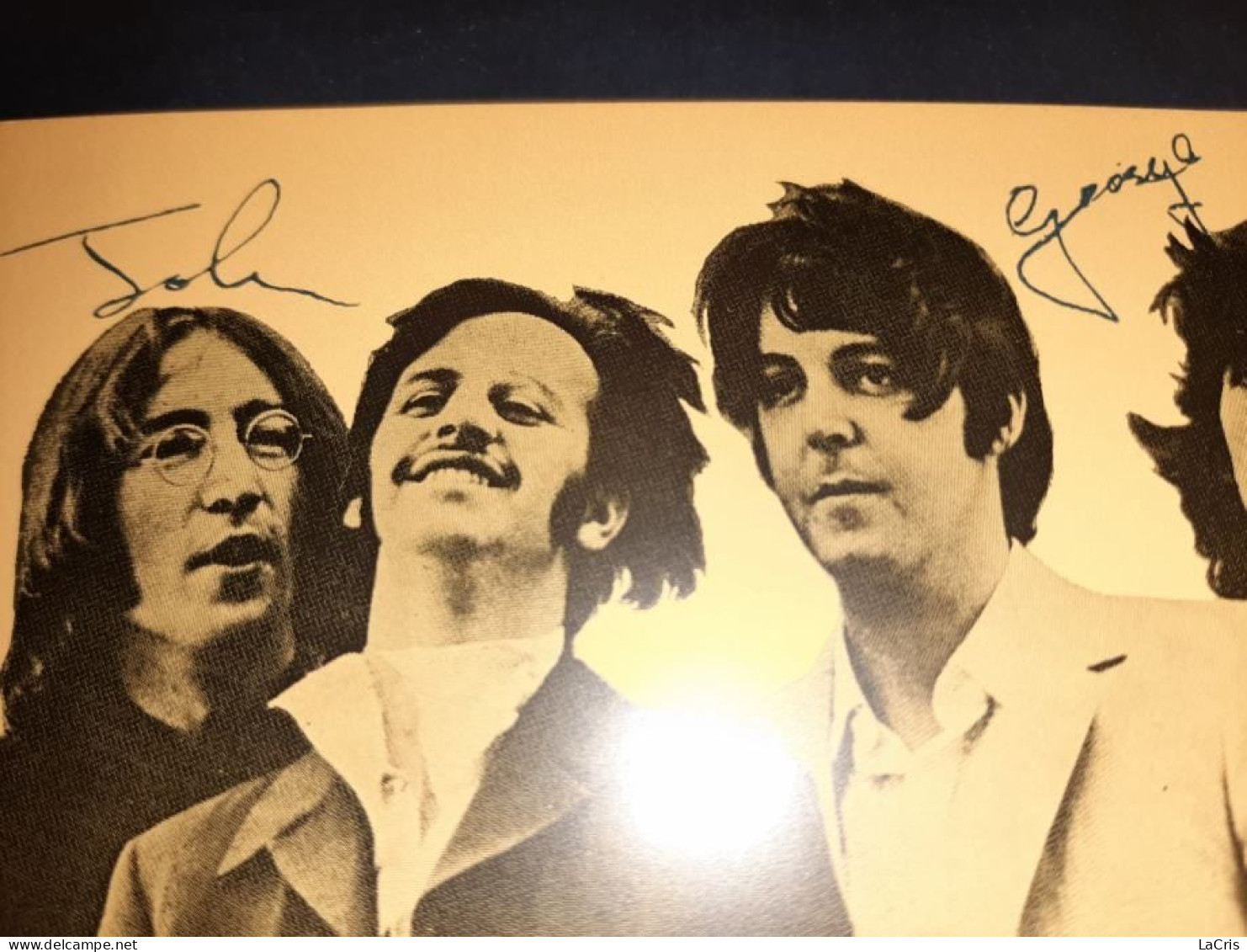 THE Beatles Set With Orginal Signatures. - Autographes