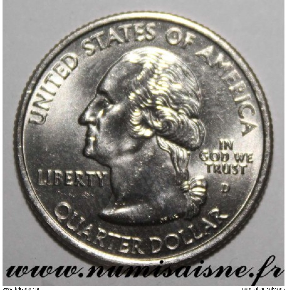 ETATS UNIS - KM 383 - 1/4 DOLLAR 2006 D - Denver - NEBRASKA - SPL - 1999-2009: State Quarters