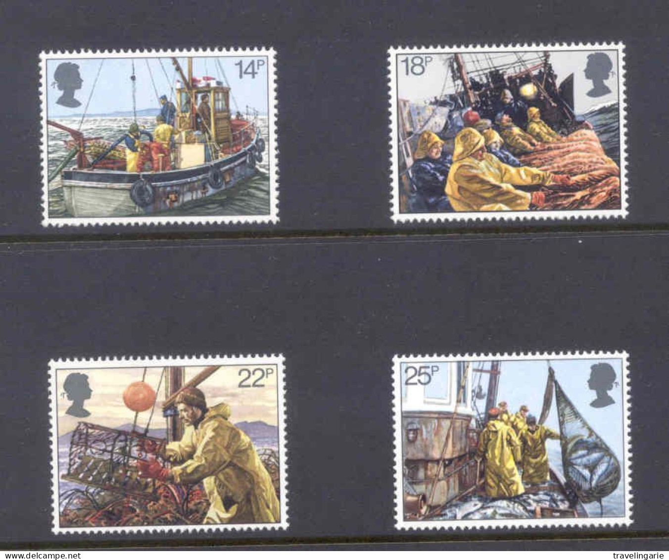 Great-Britain 1981 Fishing Industry MNH ** - Ongebruikt