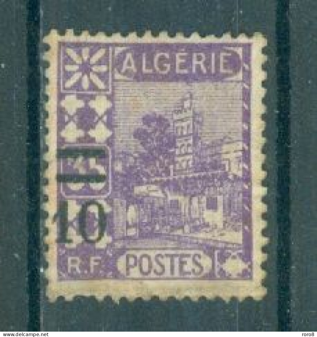 ALGERIE - N°71 Oblitéré - Timbres De 1926 Surchargés. - Usados