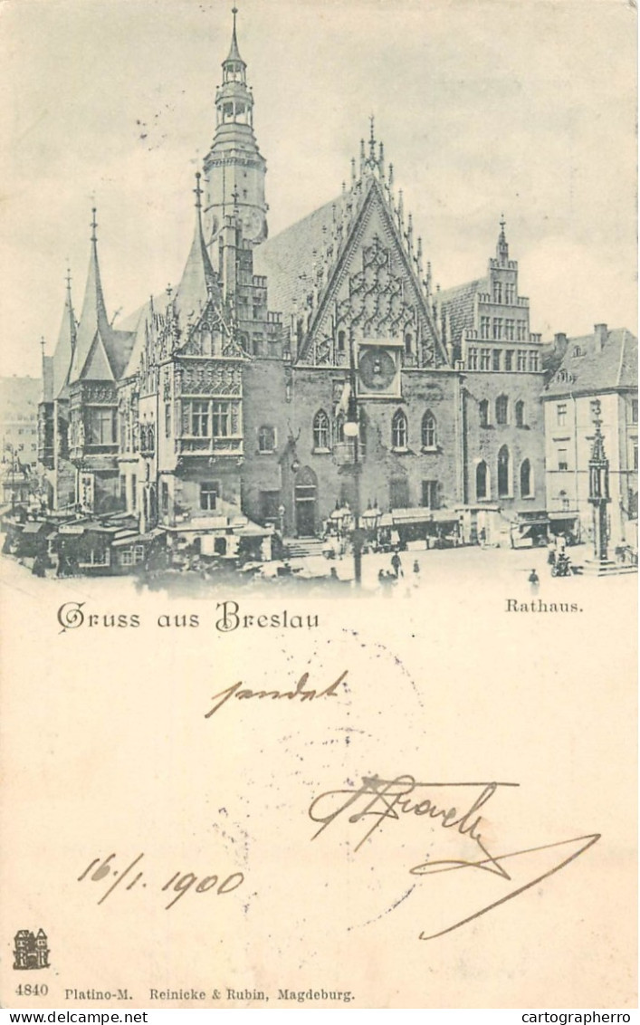 Poland Wrocław Breslau 1900 - Polen