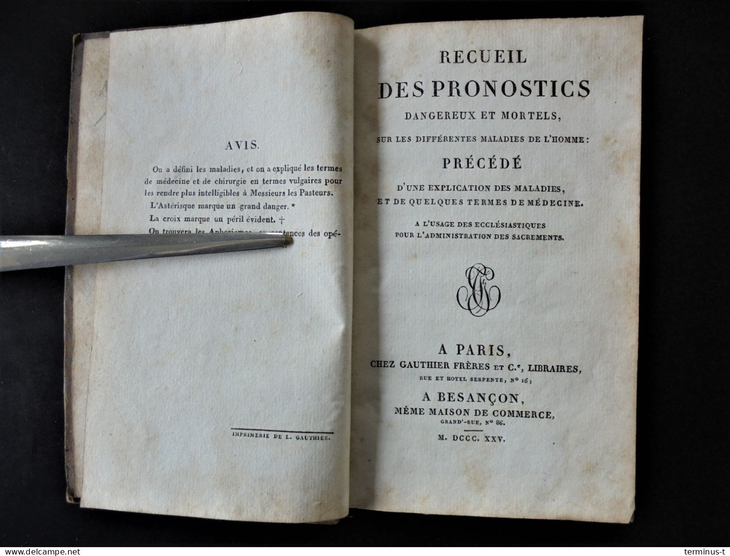 Recueil Des Pronostics Dangereux Et Mortels... - 1801-1900