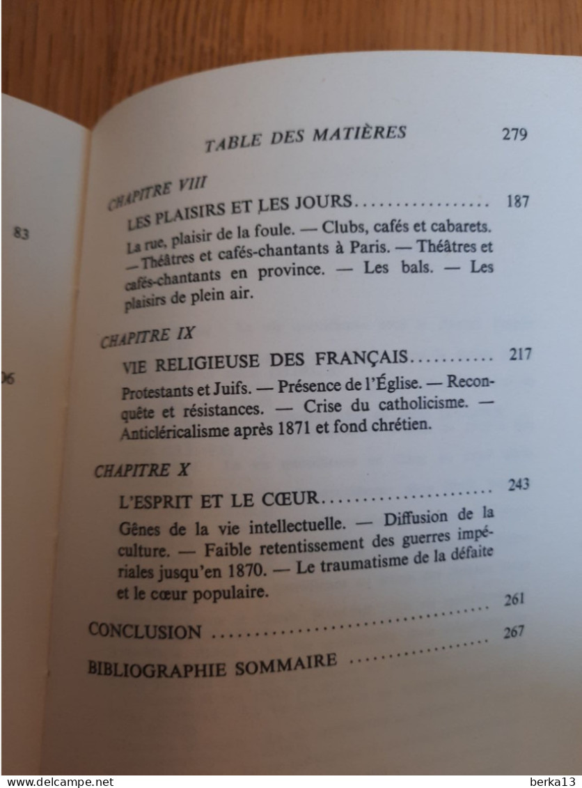 La Vie Quotidienne En France à L'âge D'or Du Capitalisme 1852-1879 GUIRAL 1980 - Soziologie