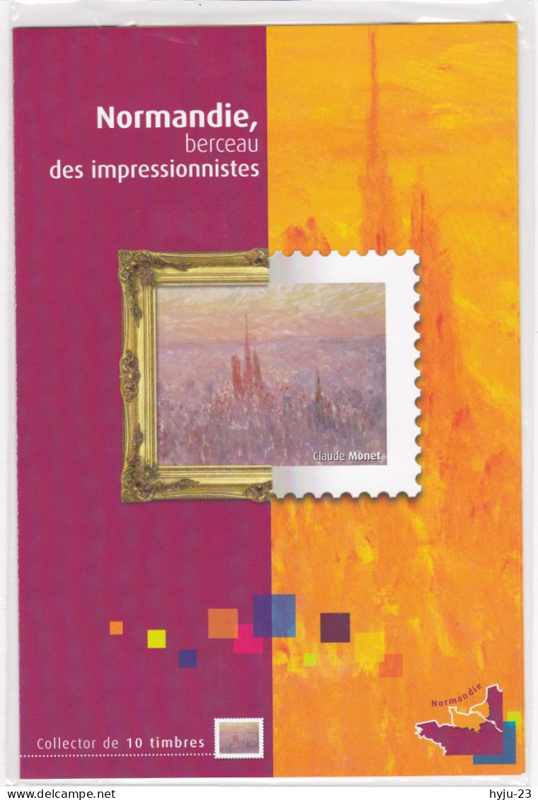 Collector La Poste N° 47 Normandie Berceau Des Impressionistes Affranchissement France  2010 (sous Blister D'origine) - Collectors