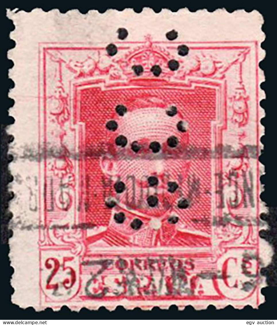 Madrid - Perforado - Edi O 317 - "GCC" (Banca) - Used Stamps