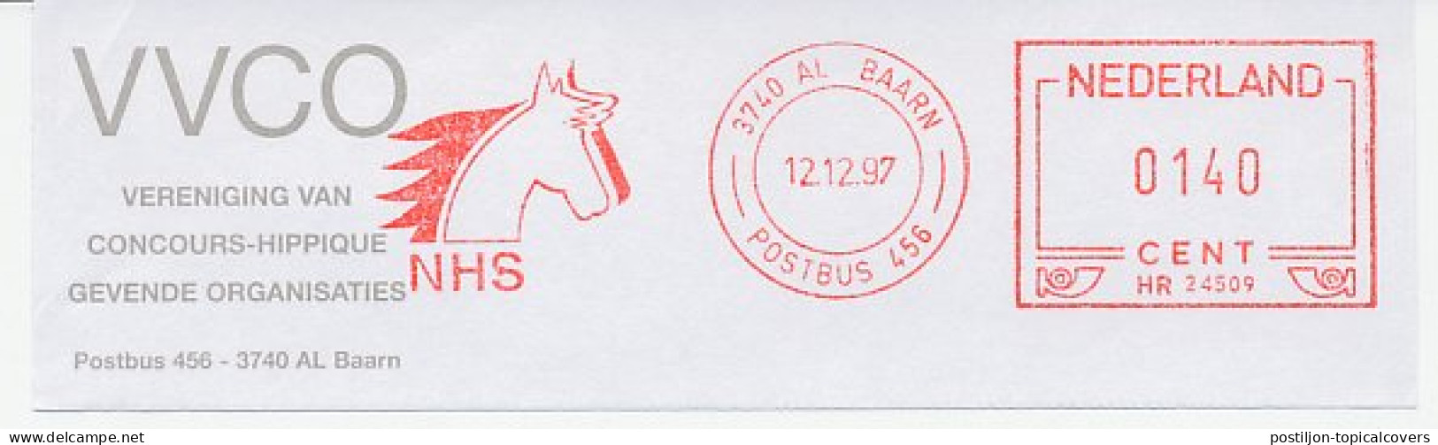 Meter Top Cut Netherlands 1997 Association Concours Hippique - Horse Show - Horses