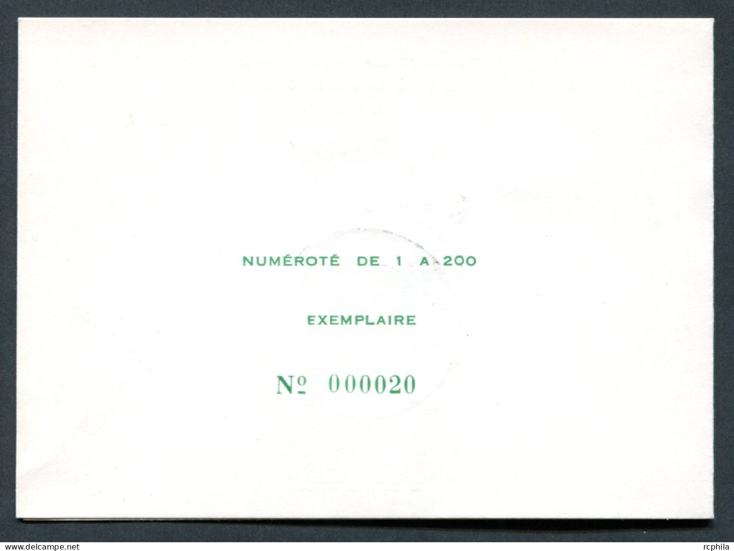 RC 27472 MAROC N° 498 ANNIVERSAIRE DE L'INDEPENDANCE ENCART 1er JOUR TIRAGE 200 Ex SIGNÉ JEAN DANDINE - Marocco (1956-...)