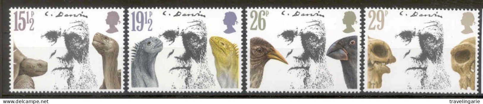 Great-Britain 1982 Death Centenary Of Charles Darwin MNH ** - Ungebraucht