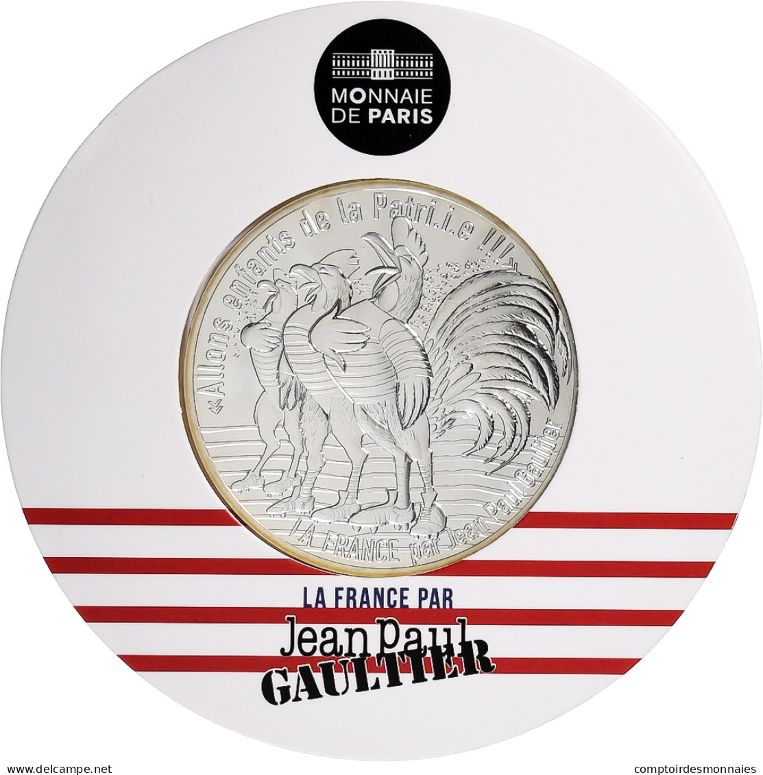 France, 50 Euro, Jean-Paul Gaultier - La Marseillaise, 2017, Monnaie De Paris - France