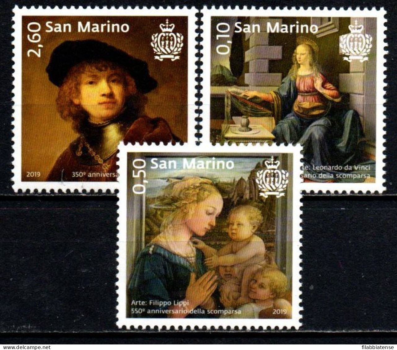 2019 - 2629/31 Grandi Artisti  ++++++++ - Unused Stamps