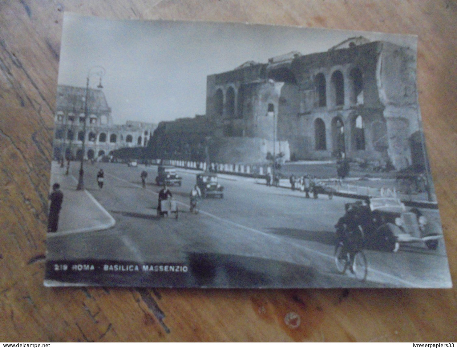 CPA Italie Roma Basilica Massenzio - Otros Monumentos Y Edificios