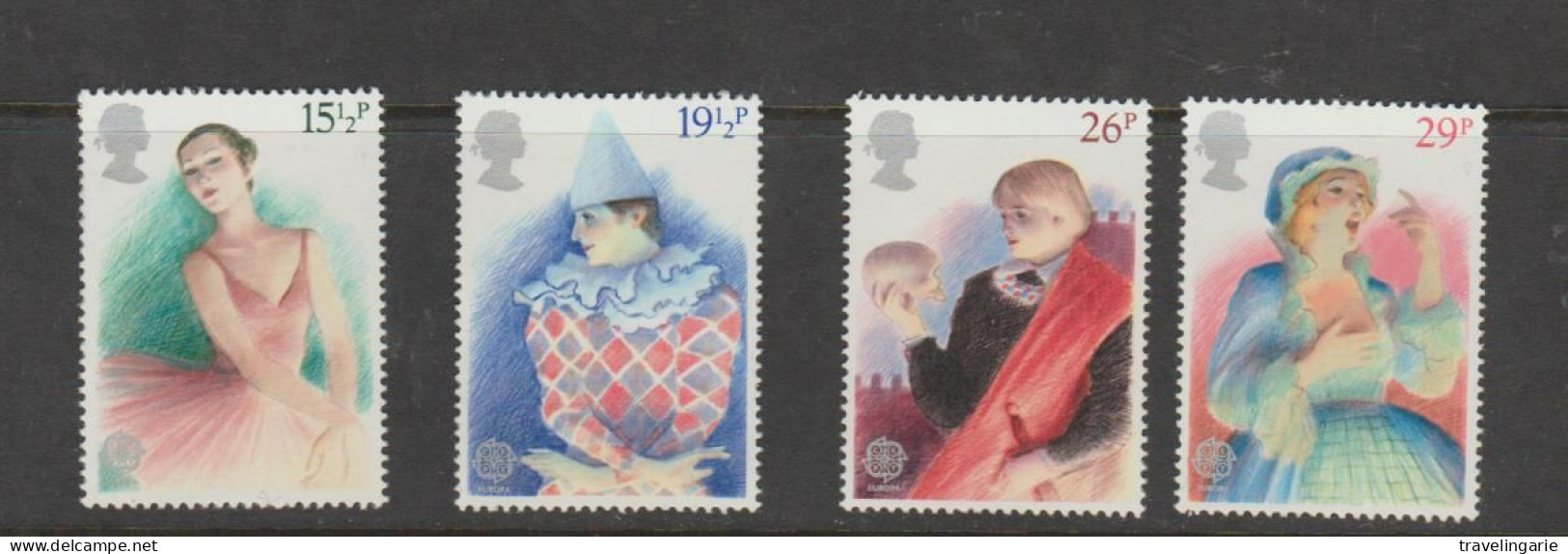 Great-Britain 1982 Europa Cept British Theater MNH ** - Ongebruikt