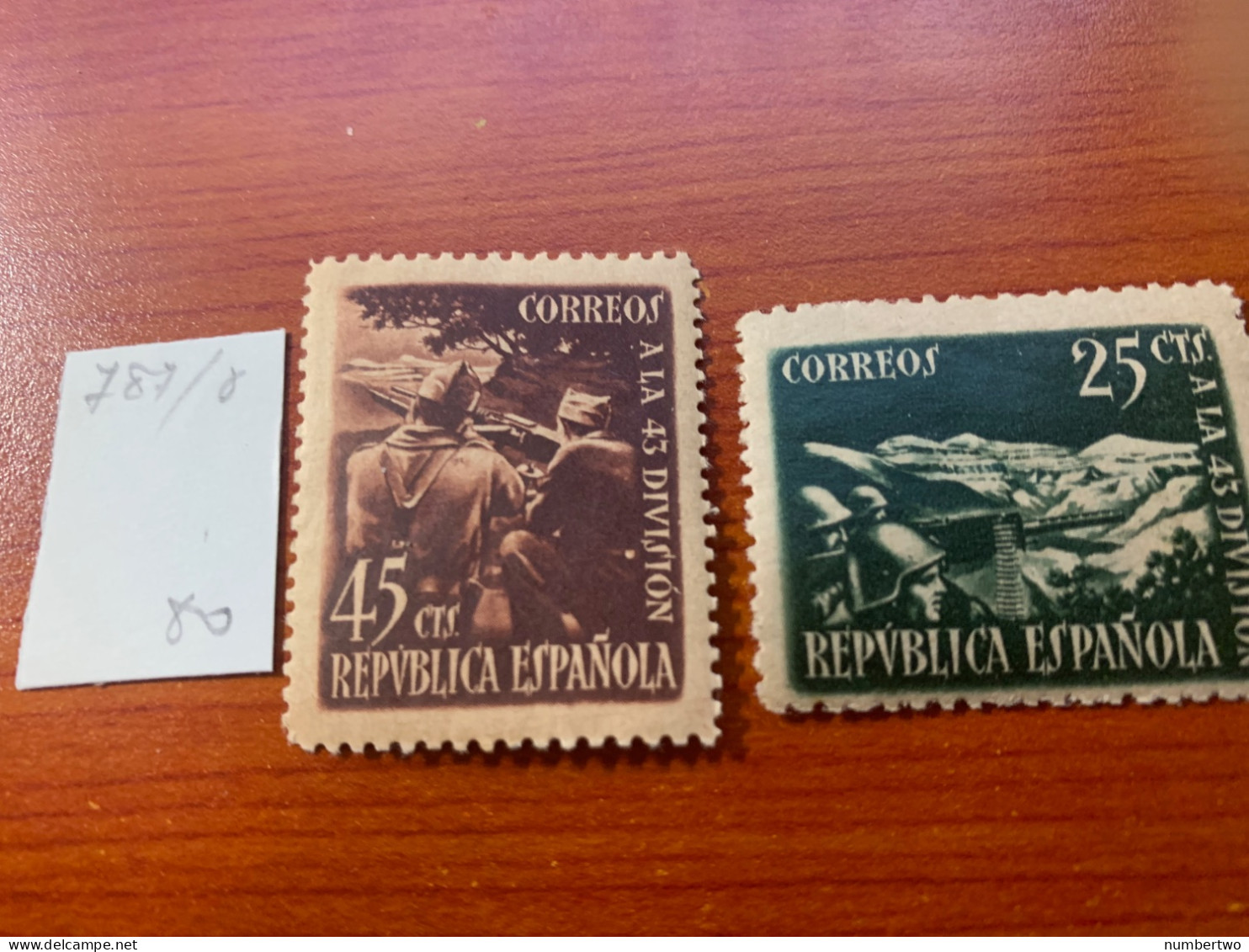 ESPAÑA Nº 787/788(sin Charnela NI Defectos) - Unused Stamps