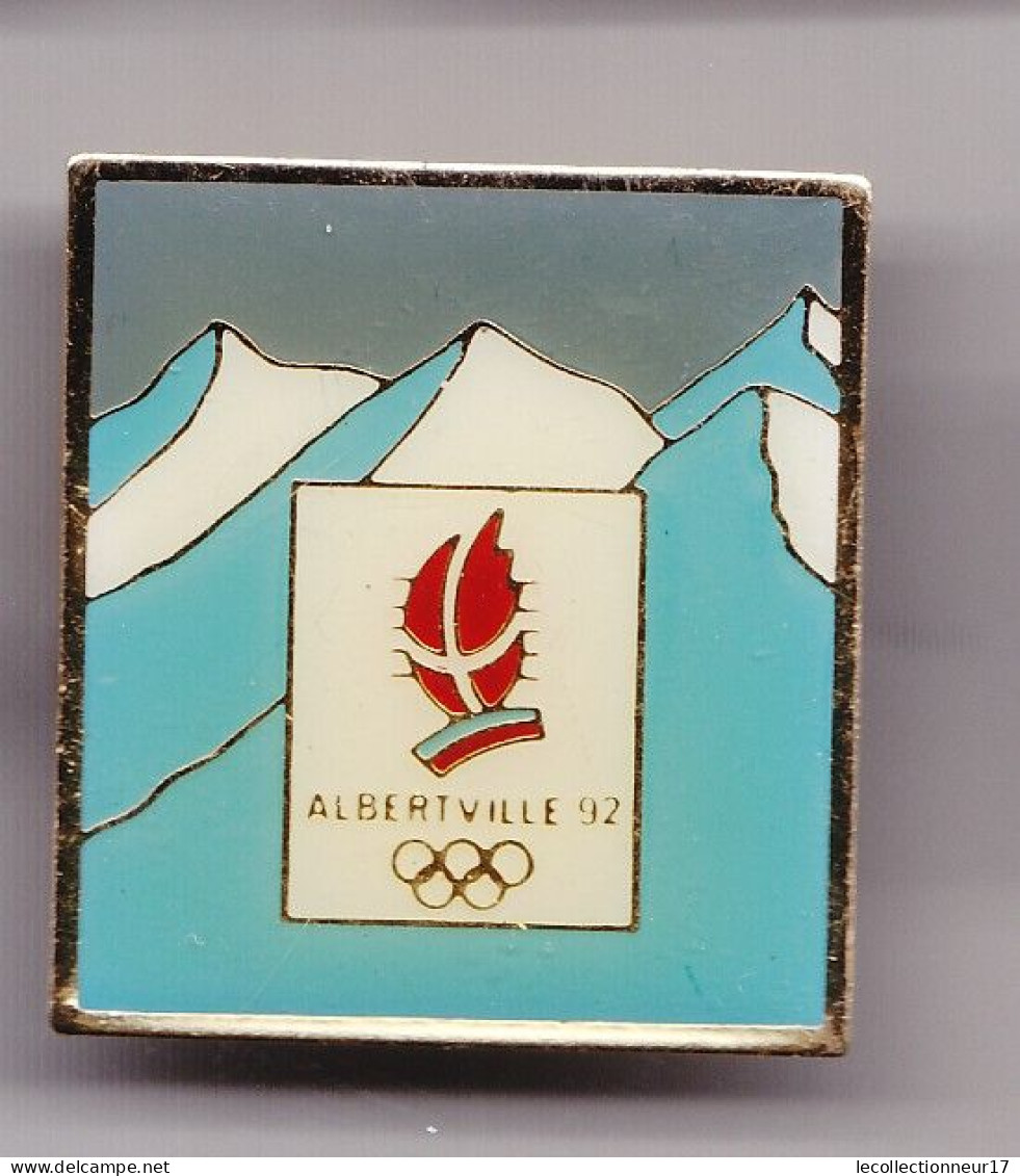 Pin's JO Albertville 92  Réf 8094 - Giochi Olimpici