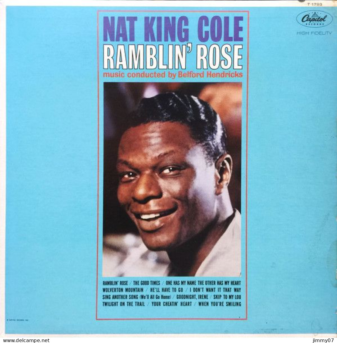 Nat King Cole - Ramblin' Rose (LP, Album, Mono, RE) - Disco & Pop