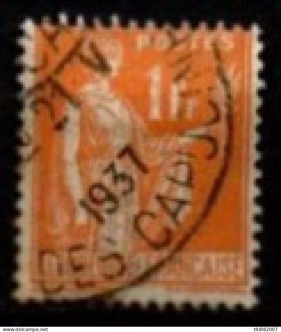 FRANCE    -   1932 .   Y&T N° 286 Oblitéré - 1932-39 Frieden