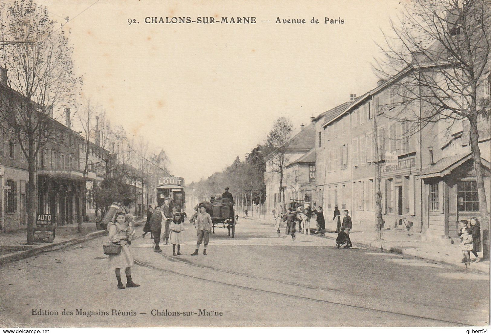 CHALONS SUR MARNE -51- Avenue De Paris. - Châlons-sur-Marne