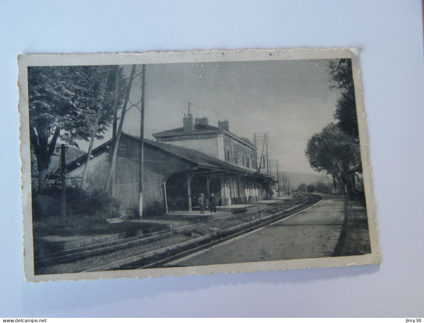 RHONE-CONDRIEU-LA GARE  ED GOUTAGNY ET TROLLIAT - Condrieu