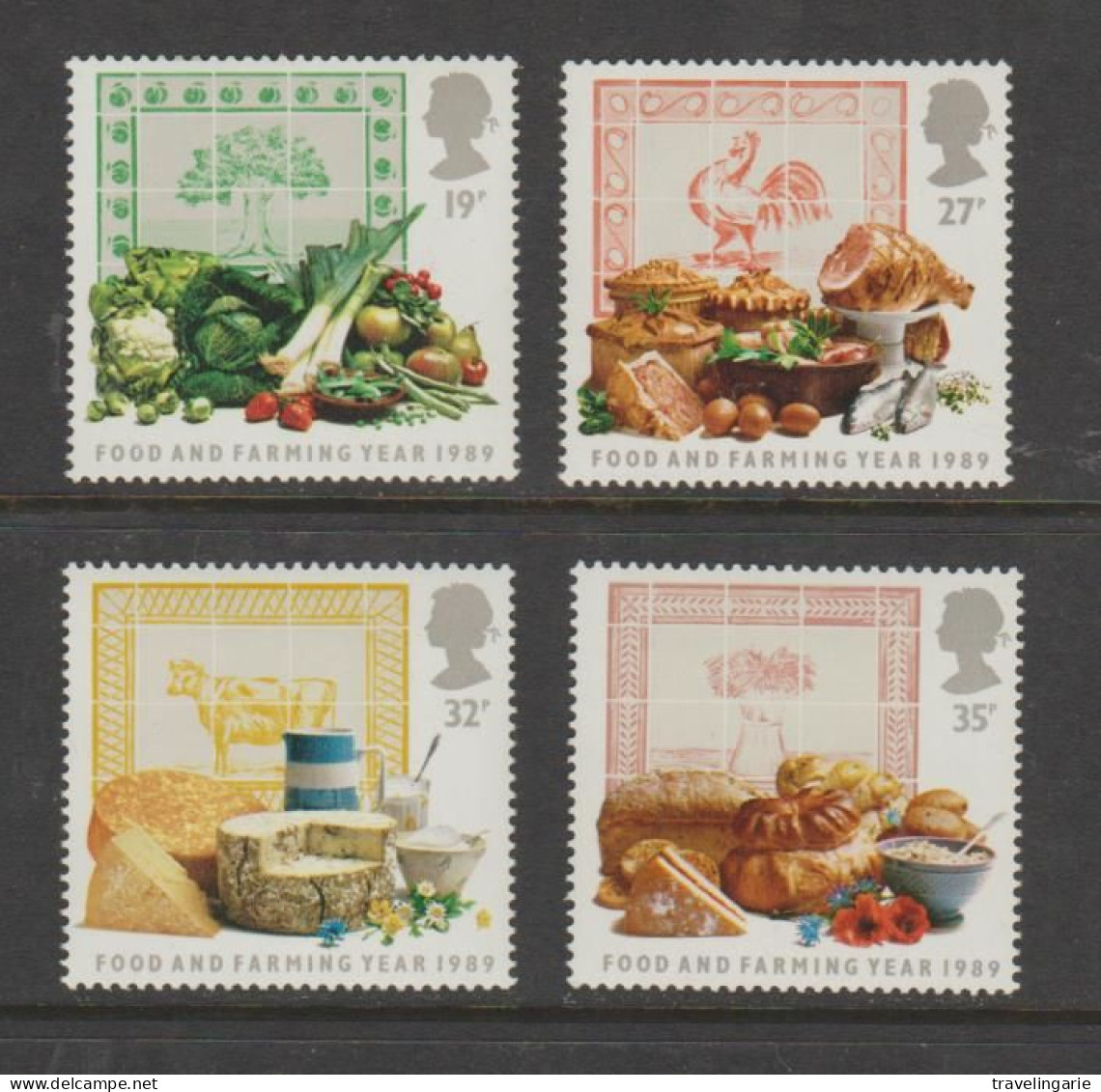 Great Britain 1989 Food And Farming Year MNH ** - Unused Stamps