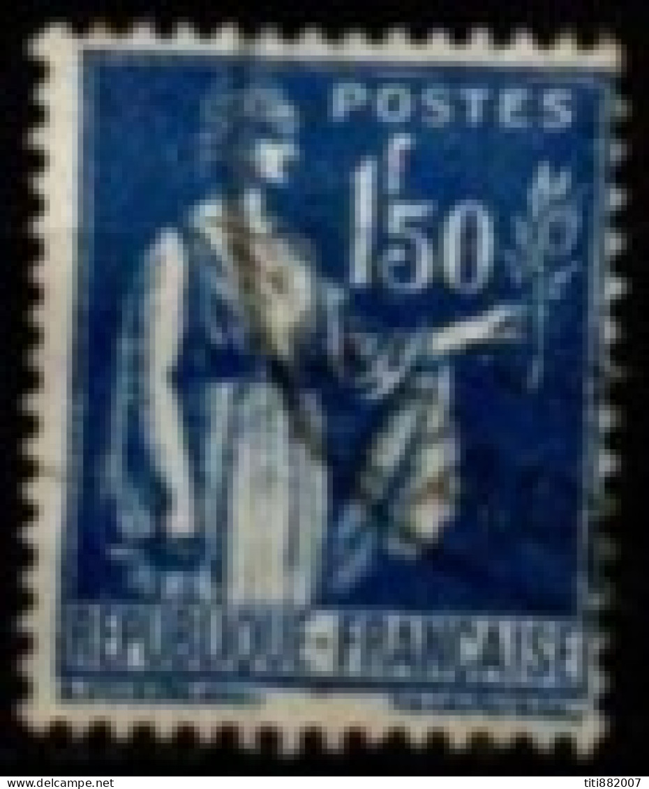 FRANCE    -   1932 .   Y&T N° 288 Oblitéré - 1932-39 Paz