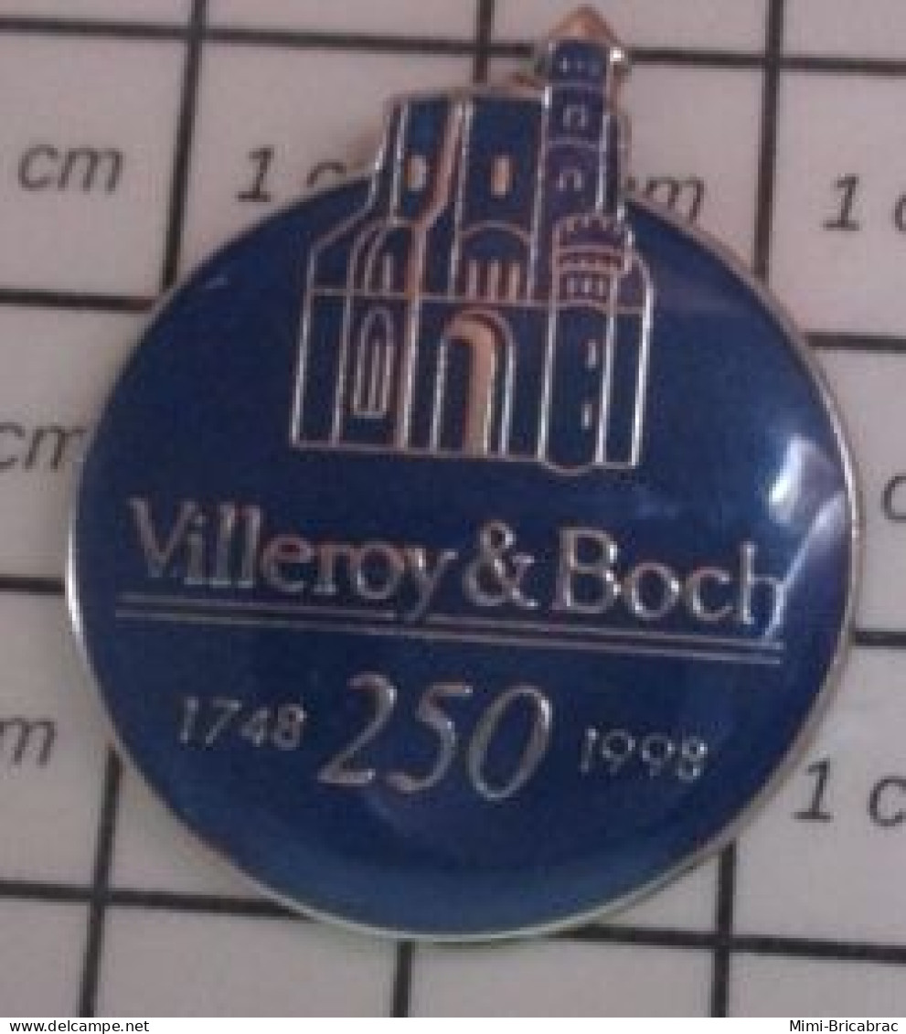 1618c Pin's Pins / Beau Et Rare / MARQUES / VILLEROY & BOCH 1748 1998 250 ANS - Marche