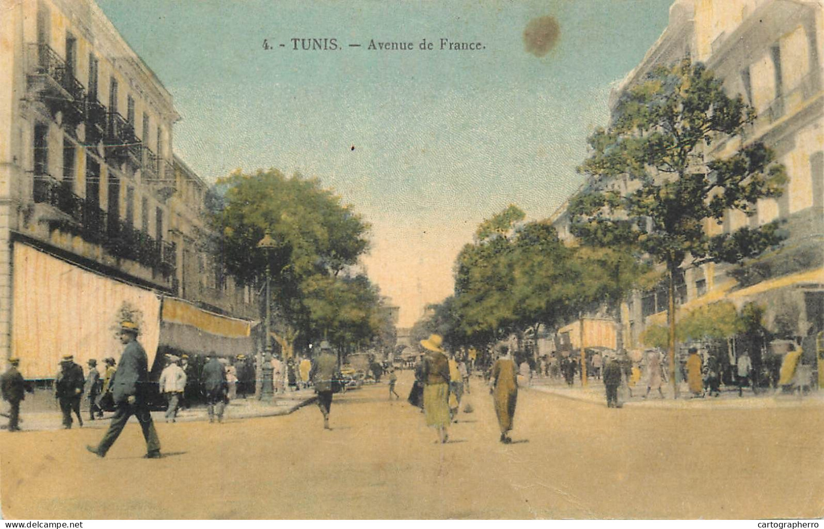 Tunisia Tunis Avenue De France - Tunisie