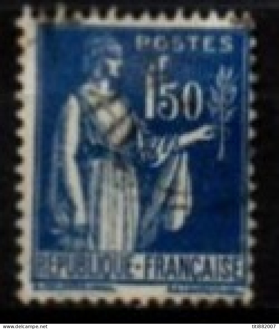 FRANCE    -   1932 .   Y&T N° 288 Oblitéré - 1932-39 Paz