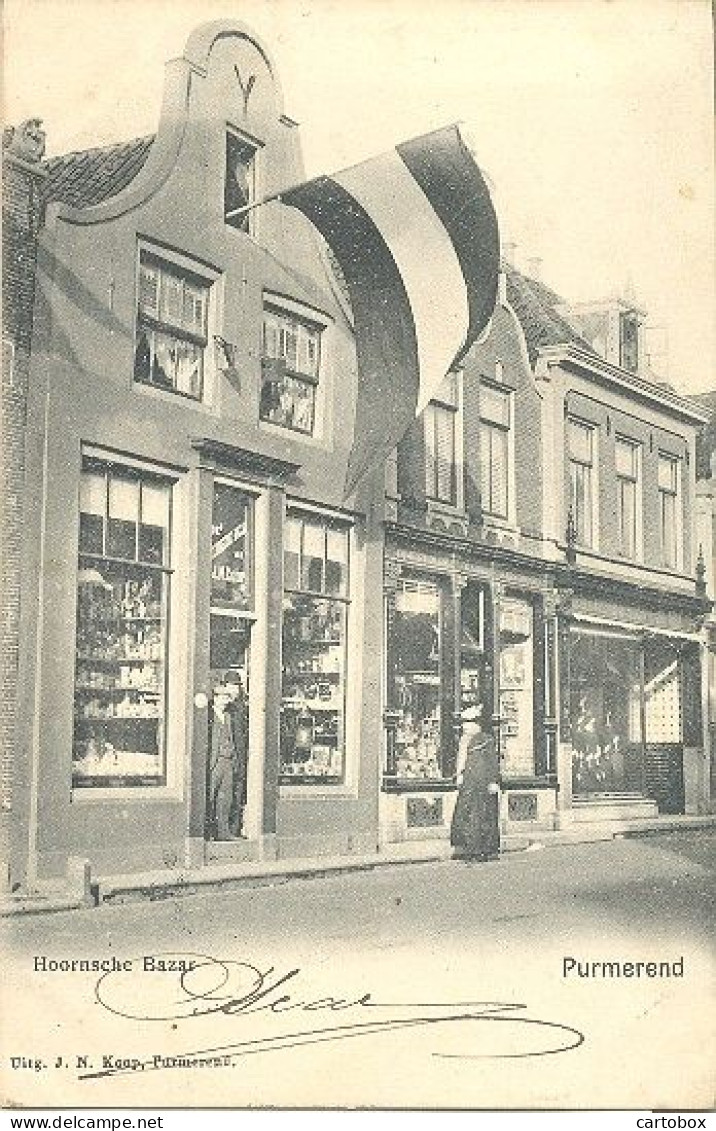 Purmerend, Hoornsche Bazar  (anno 1904) - Purmerend