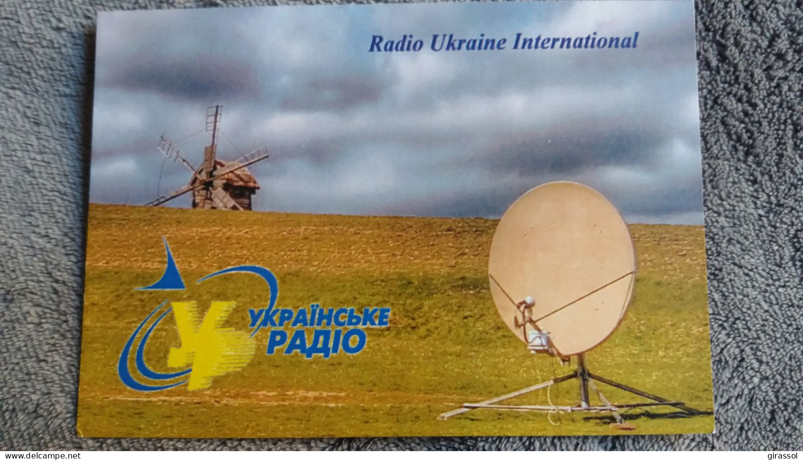 CPM RADIO UKRAINE INTERNATIONAL PARABOLE MOULIN - Radio