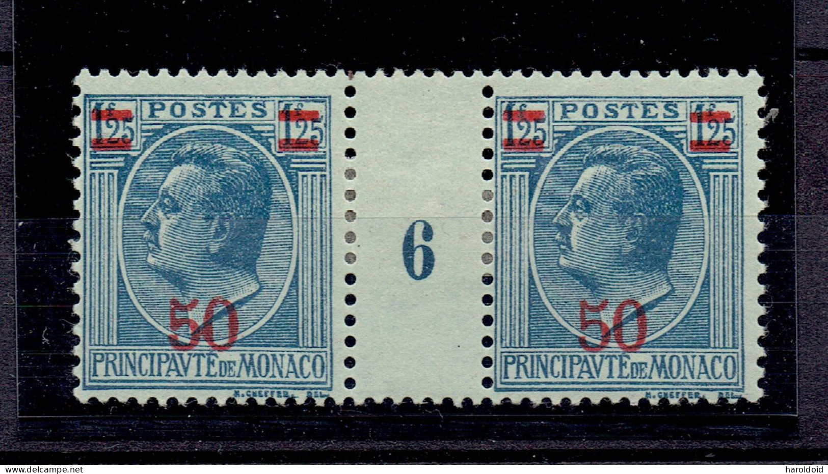 MONACO - MILLESIME - N°108 * MILLESIME 6 - Unused Stamps
