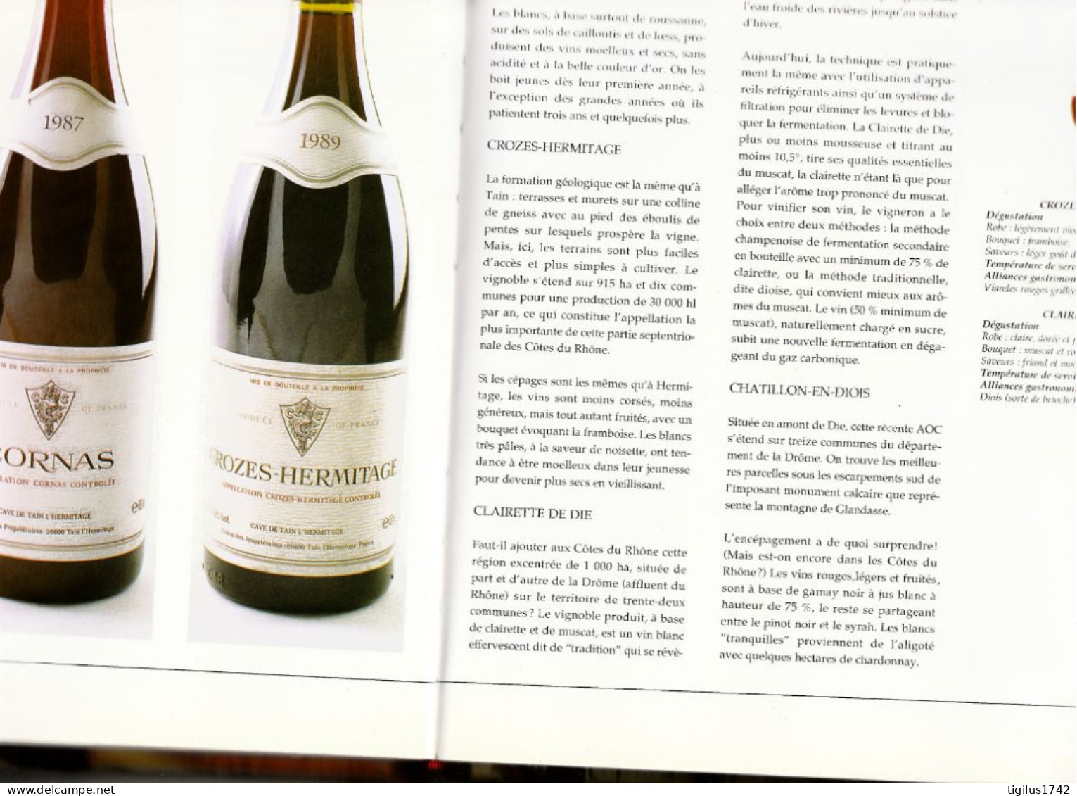 François Collombet Et Jean Paul Paireault. Grands Et Petits Vins De France, Préface De Jean Carmet, Hatier, 1992 - Gastronomía