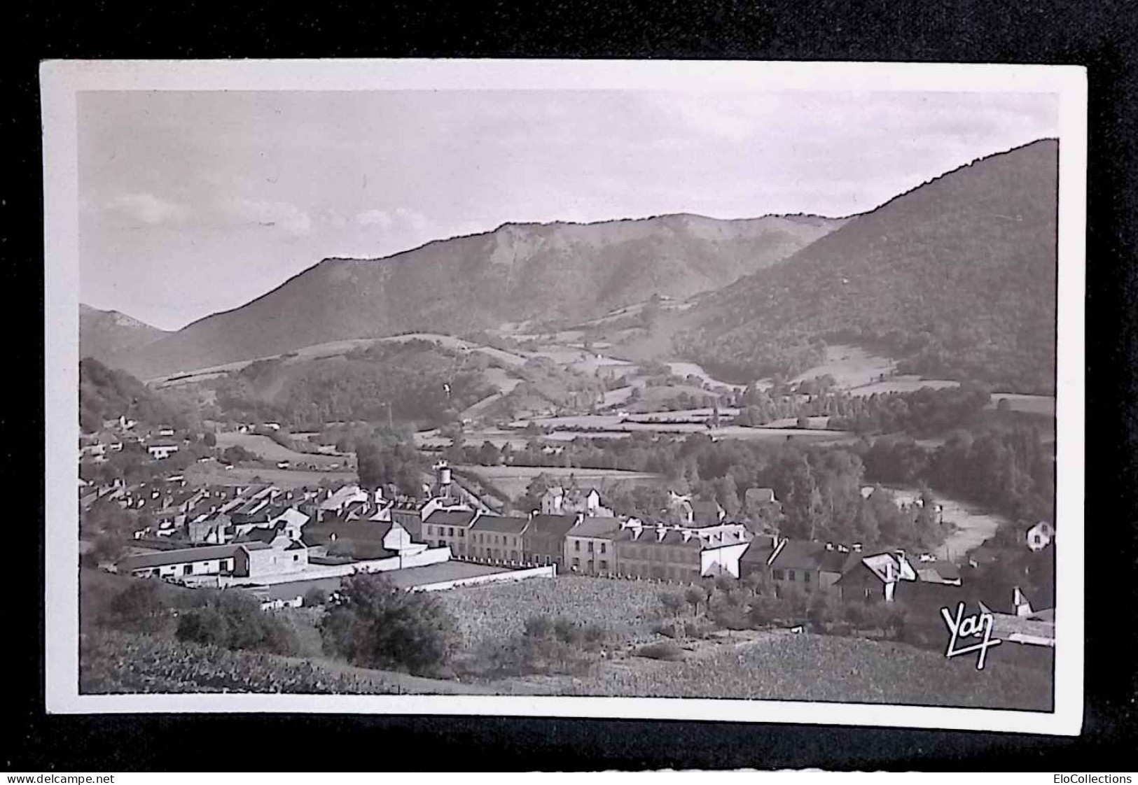 Cp, 65, Saint Pé De Bigorre, Vue Générale, Les Montagnes, Voyagée 1952, Ed. Azaban - Saint Pe De Bigorre