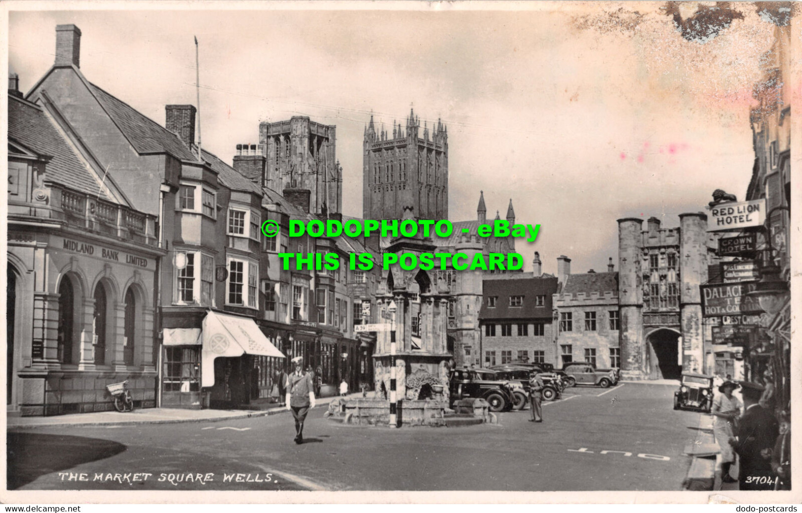 R488790 The Market Square Wells. RP. 1948 - World