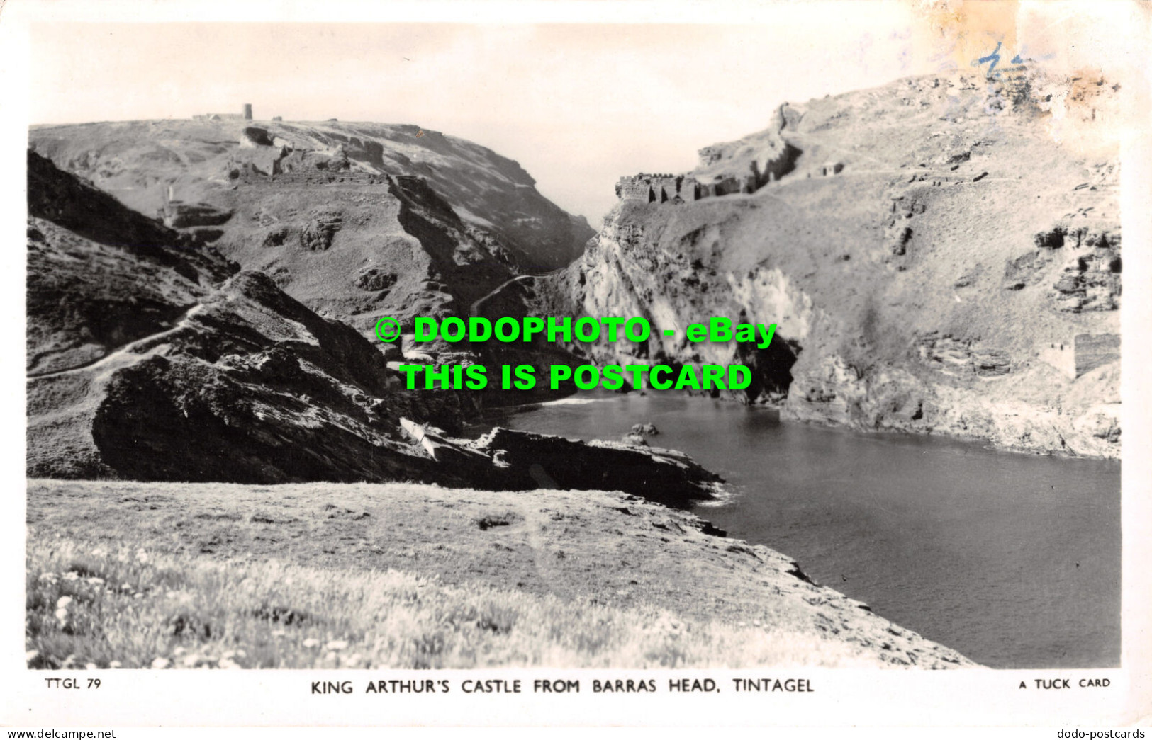 R488794 Tintagel. King Arthur Castle From Barras Head. Tuck. RP. 1957 - World