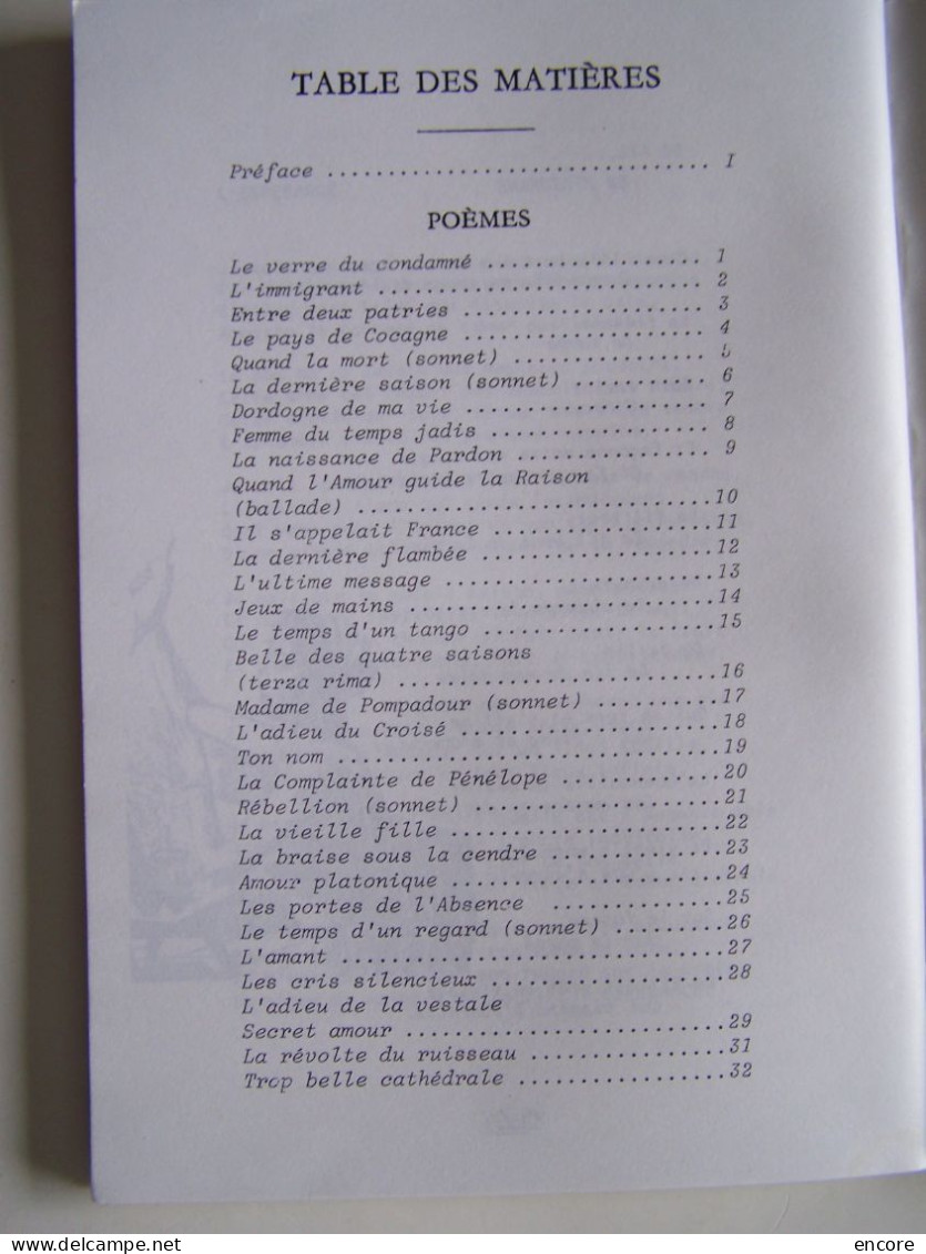 LA LITTERATURE. "ECHOS ET REFLETS". SIMONE COURTY-ADAM.   100_3707 A 100_3709 - Franse Schrijvers