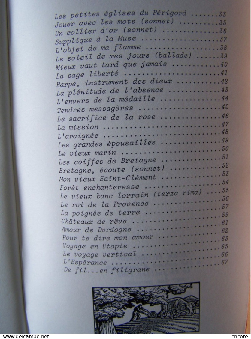 LA LITTERATURE. "ECHOS ET REFLETS". SIMONE COURTY-ADAM.   100_3707 A 100_3709 - Franse Schrijvers