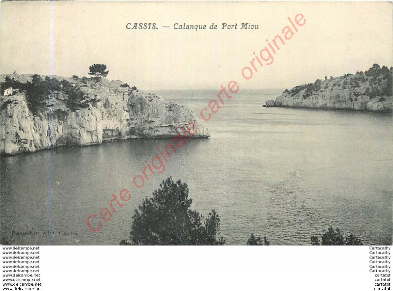 13.  CASSIS .  Calanque De Port Miou . - Cassis