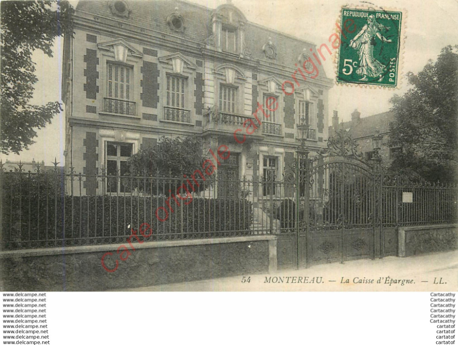 77.  MONTEREAU .  La Caisse D'Epargne . - Montereau