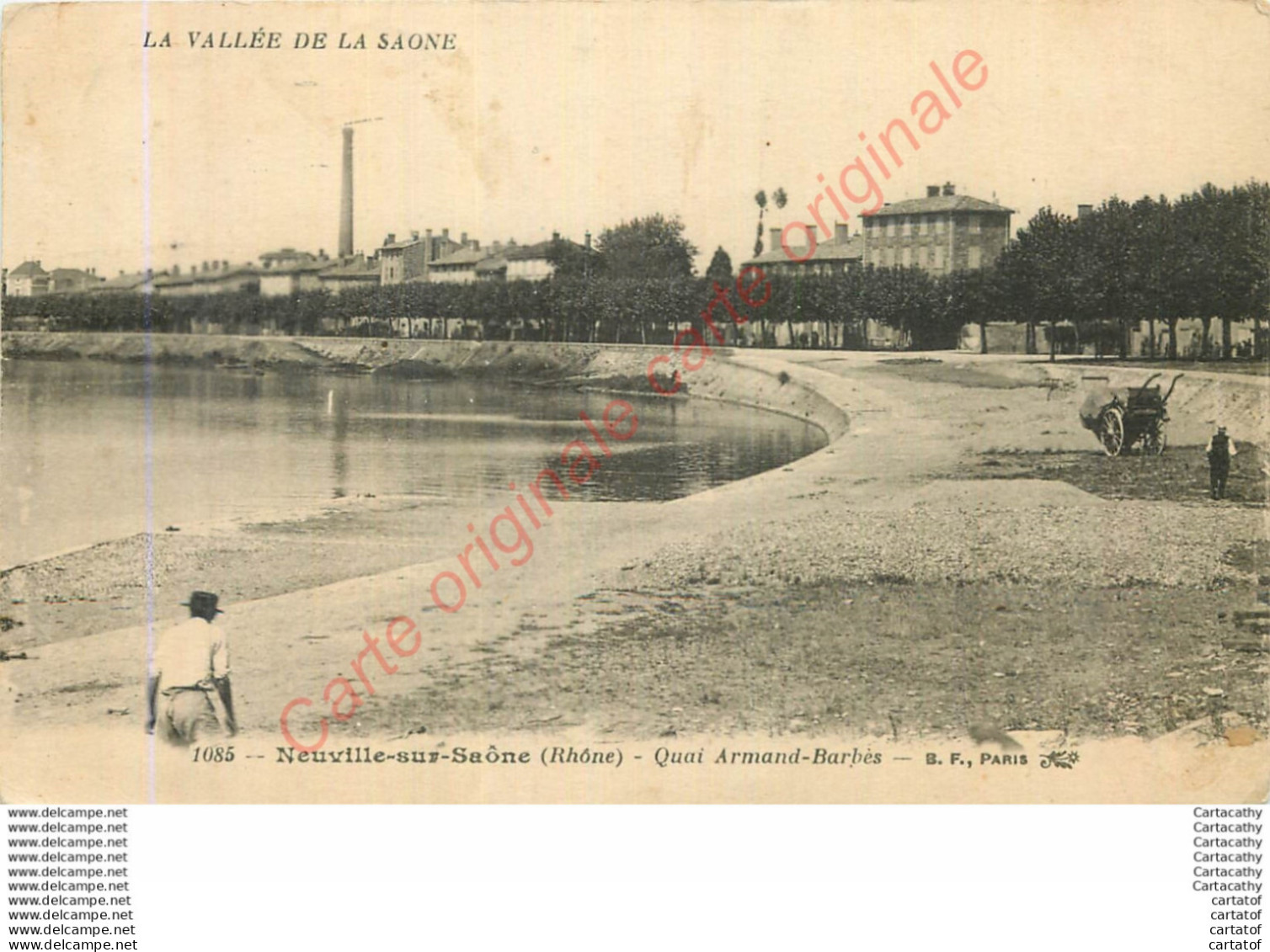 69.  NEUVILLE SUR SAONE .  Quai Armand Barbès . - Neuville Sur Saone