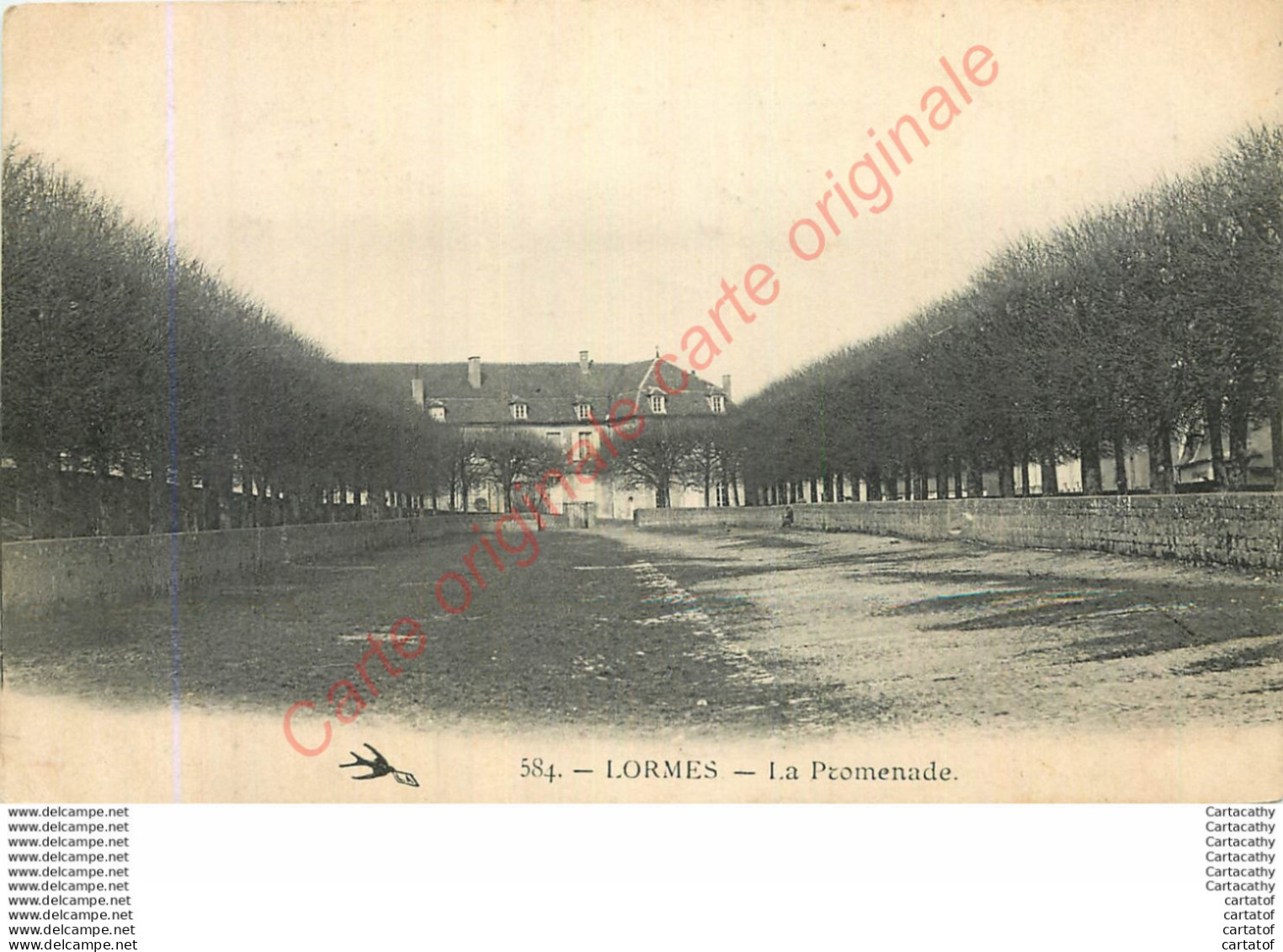 58.  LORMES .  La Promenade . - Lormes