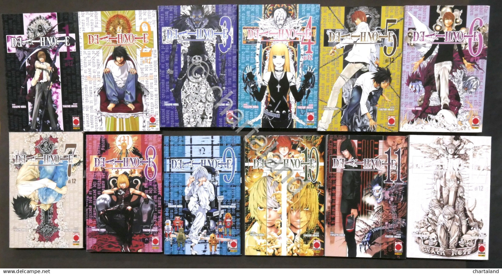 Fumetti - Death Note - Serie Completa 1-12 - Ed. 2021 Planet Manga - Sonstige & Ohne Zuordnung