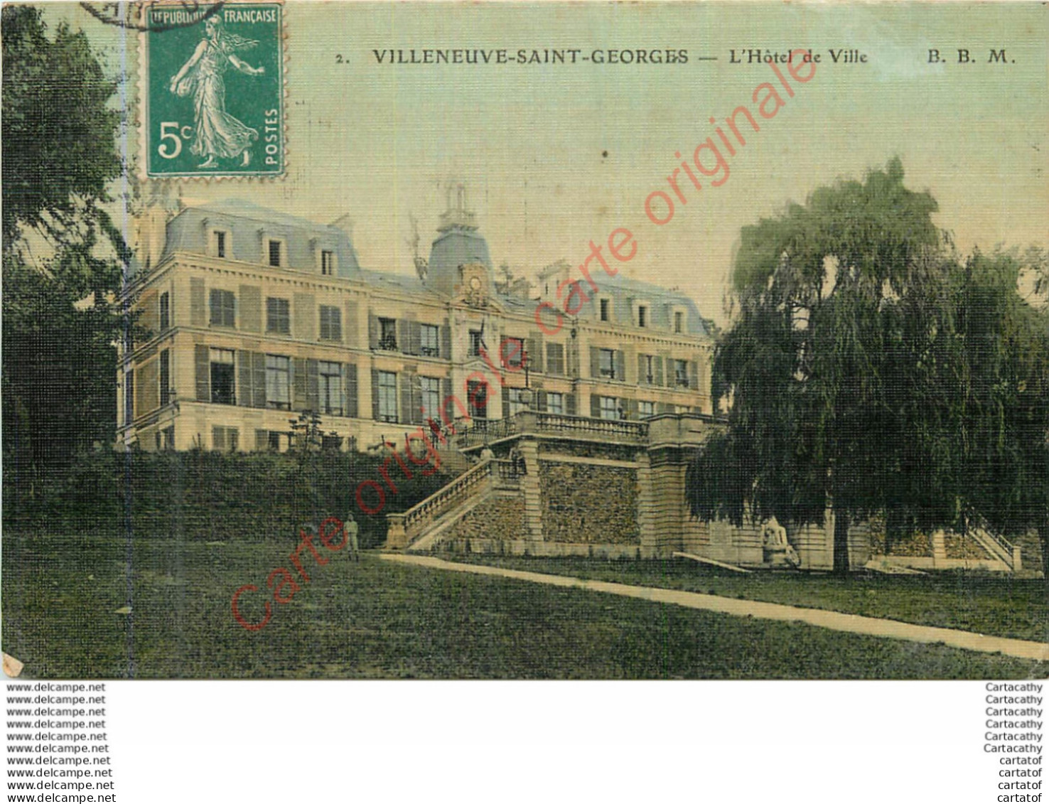 94.  VILLENEUVE SAINT GEORGES .  Hôtel De Ville . - Villeneuve Saint Georges