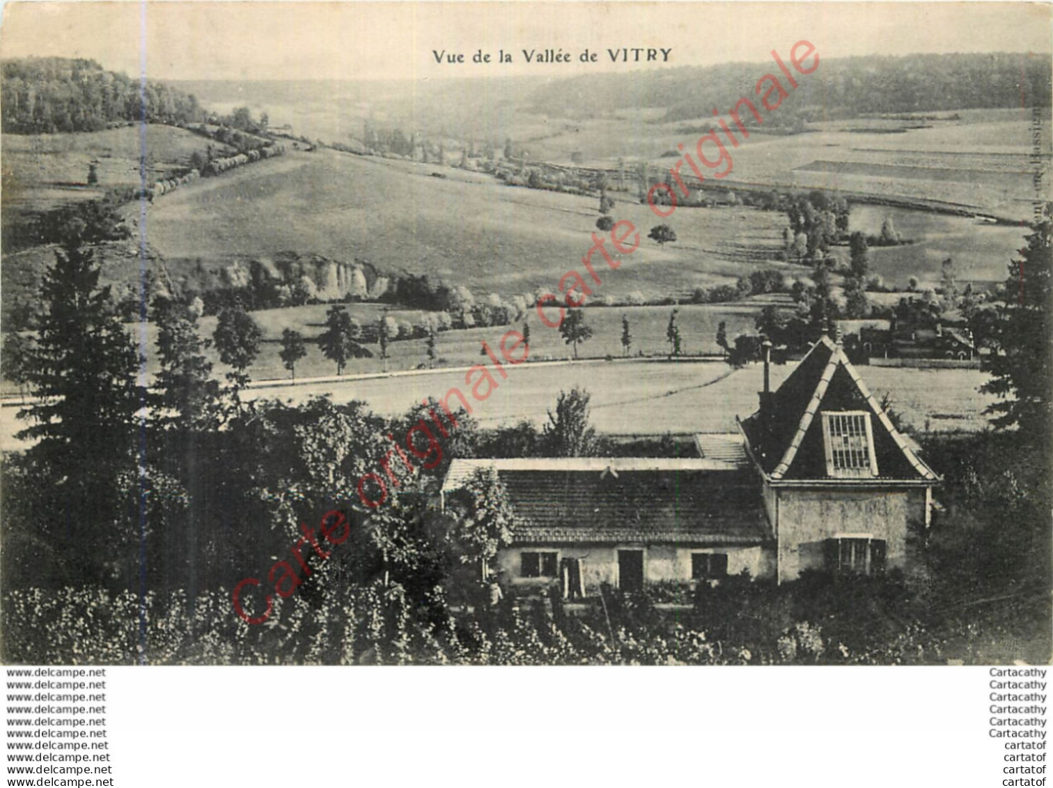 Vue De La Vallée De VITRY . - Vitry-le-François
